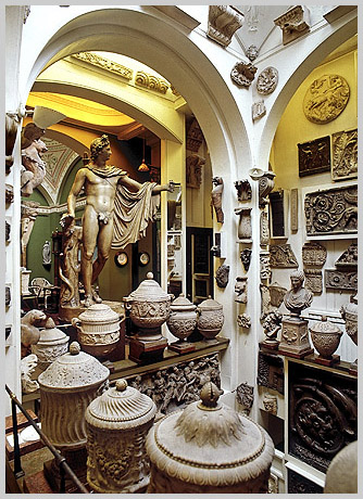 Sir John Soane Museum (taken from the internet - how nuts is that?)