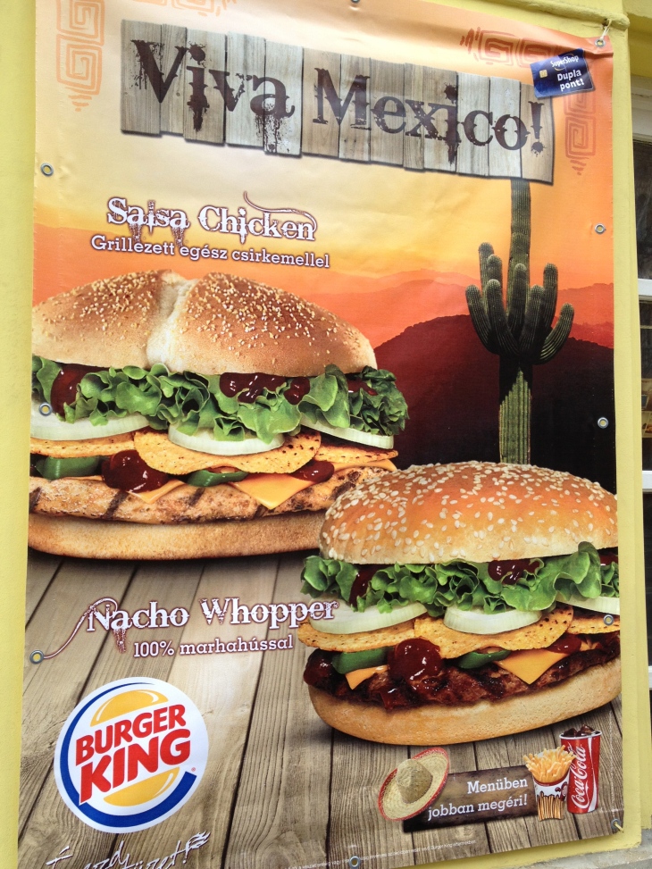 Burger King - Mexican food is now everywhere in Europe